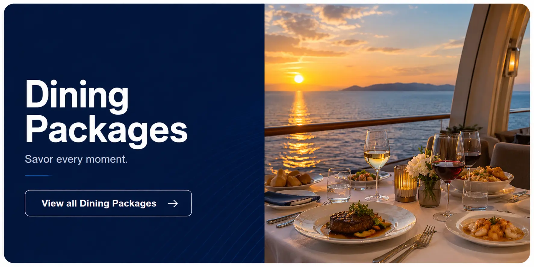 Dining Packages — Discover new worlds
