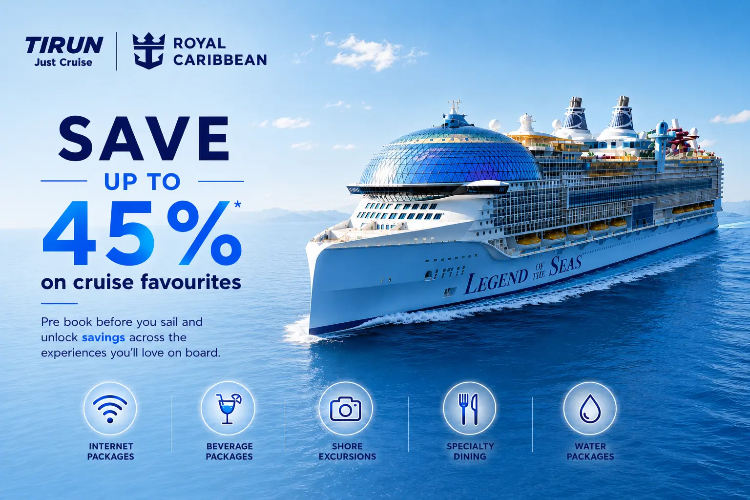 Guests enjoying a cruise vacation
