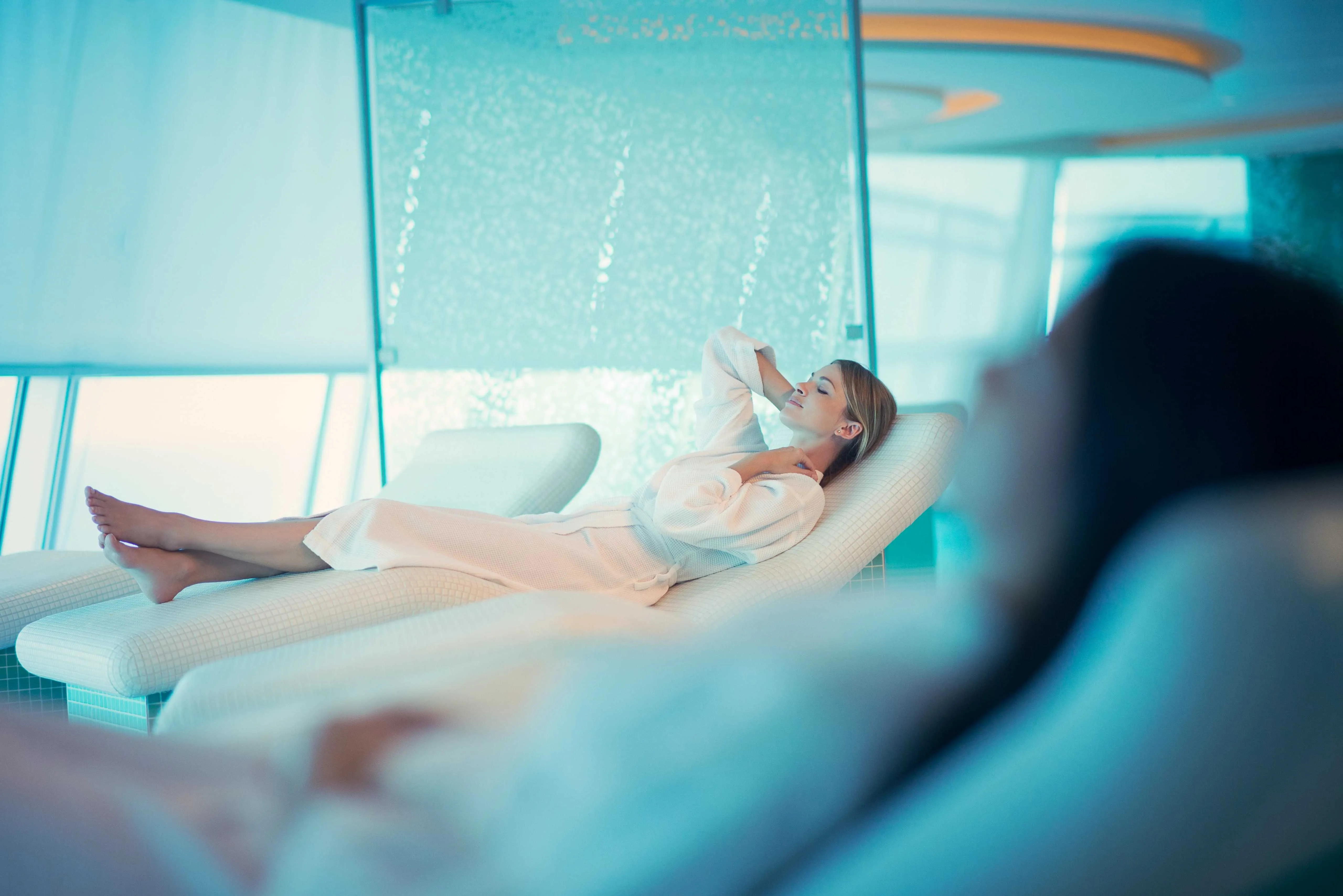 Relax in the largest & most comprehensive spa at sea