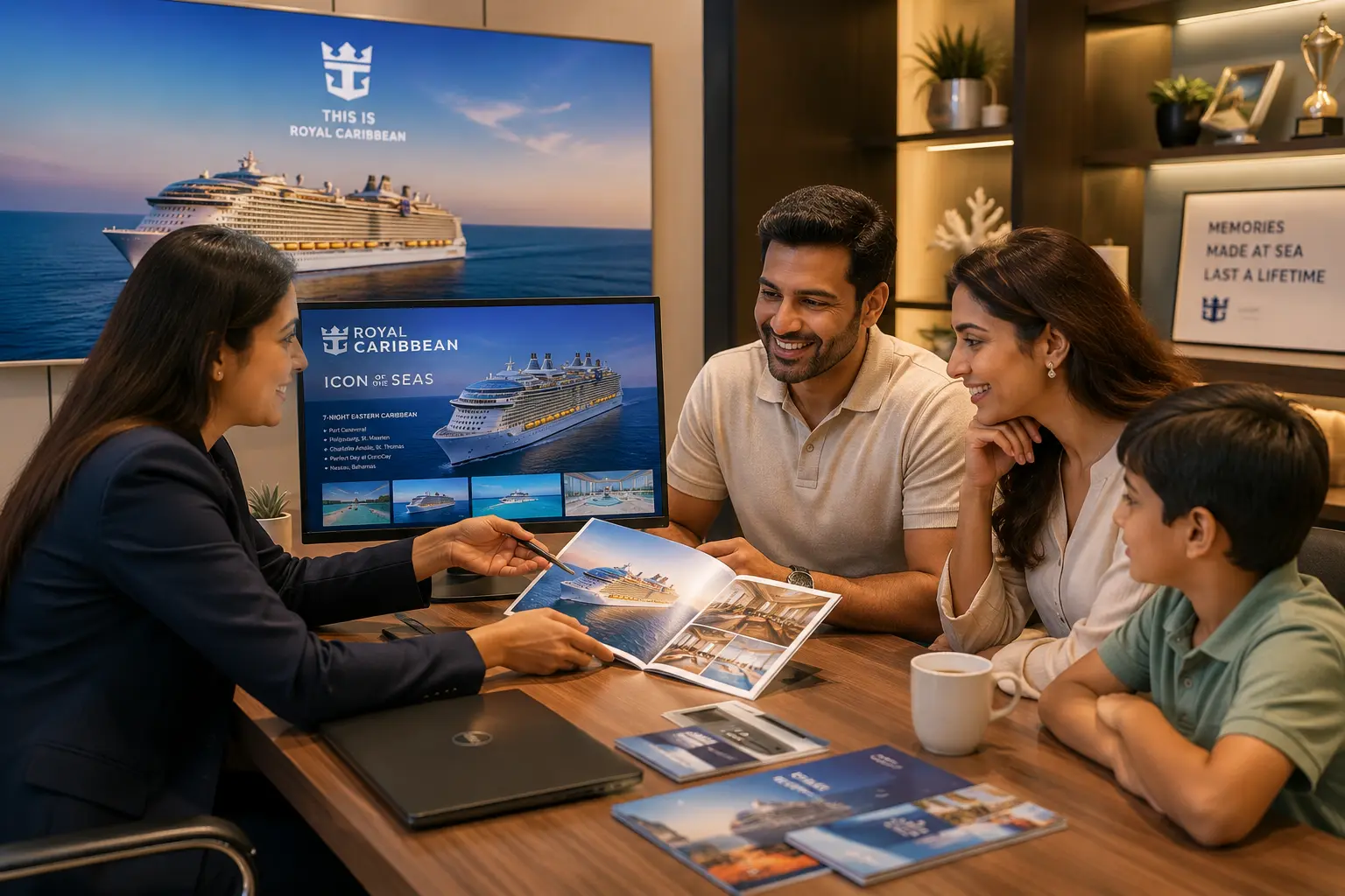 TIRUN cruise expert meeting with guests